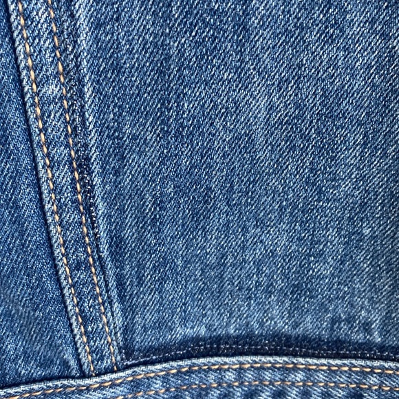 Hand Painted Upcycled Jean Jacket in Size Large. Pair of Leopard Boots. - Picture 8 of 11